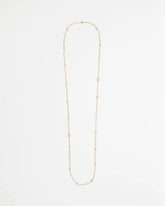 Chico's For Sale Gold Fine Crystal Long Chain Necklace