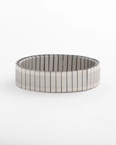 Chico's Discount Silver Silver Tone Stretch Watchband Bracelet