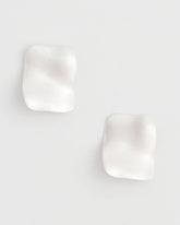 Chico's On Sale Silver Square Oversized Stud Earrings