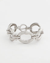 Chico's Online Silver Open Link Toggle Bracelet