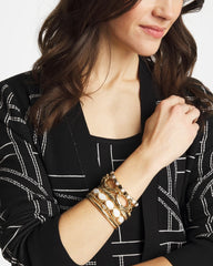 Chico's Discount Gold Open Link Toggle Bracelet