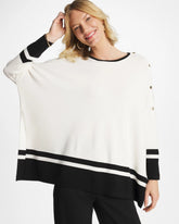 Chico's For Sale Ecru Button Detail Poncho