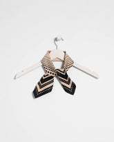 Chico's Sale Black Polka Dot Square Scarf