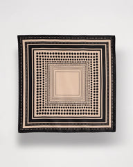 Chico's Sale Black Polka Dot Square Scarf