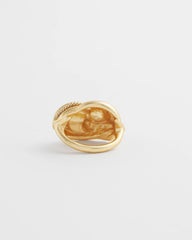Chico's Online Gold Gold Scarf Ring