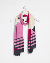 Chico's Outlet Berry Compote Berry Compote Oblong Scarf
