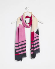 Chico's Outlet Berry Compote Berry Compote Oblong Scarf