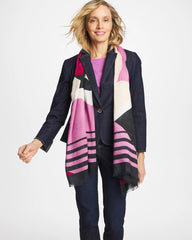 Chico's Outlet Berry Compote Berry Compote Oblong Scarf