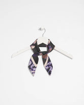 Chico's On Sale Black Fjord Flora Square Neckerchief Scarf