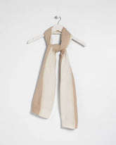 Chico's For Sale Neutral Ombre Pleated Oblong Scarf