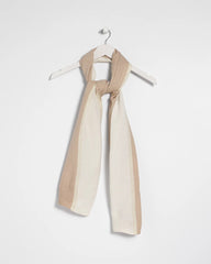Chico's For Sale Neutral Ombre Pleated Oblong Scarf