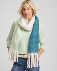 Chico's Sale Cool Multi Cozy Ombre Oblong Scarf