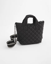 Chico's Online Black Quilted Cross Body Sport Tote Bag