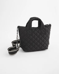 Chico's Online Black Quilted Cross Body Sport Tote Bag