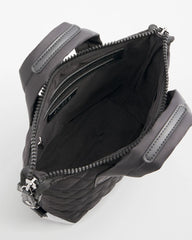 Chico's Online Black Quilted Cross Body Sport Tote Bag