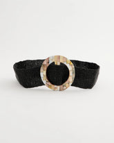 Chico's Outlet Black Chico's x Romi Oz Stretch Belt