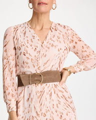 Chico's Online Topaz Smoke Suede Pull Through Sash Belt