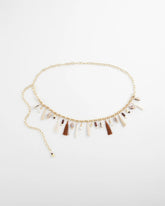 Chico's For Sale Natural Novelty Beaded Chain Belt