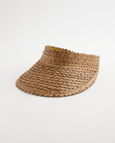 Chico's Discount Brown Chico's x Romi Santorini Visor Hat
