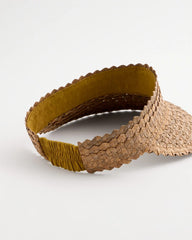 Chico's Discount Brown Chico's x Romi Santorini Visor Hat