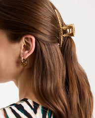 Chico's Sale Metallic Raffia Hair Clip