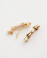 Chico's For Sale Gold Seashell-Inspired Hair Clip Set