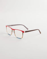 Chico's Online Multi Red Striped Readers