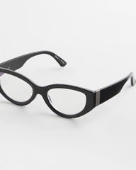 Chico's On Sale Black Cat Eye Metal Readers