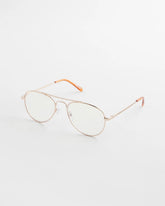 Chico's Discount Gold Metal Aviator Readers
