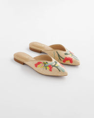 Chico's Outlet Multi Gabby Raffia Mule