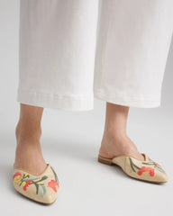 Chico's Outlet Multi Gabby Raffia Mule