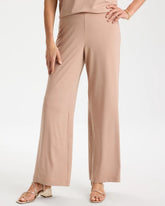 Chico's On Sale Mocha Mousse Travelers™ Palm Embossed Knit Pants