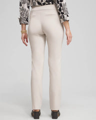Chico's Discount Smokey Taupe Brigitte™ Slim Pull-On Pants