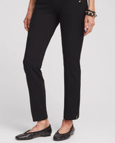 Chico's For Sale Black Juliet Slim Trim Detail Ankle Pants