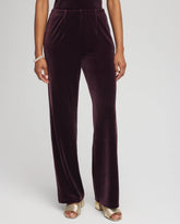 Chico's On Sale Night Bloom Travelers™ Velvet No Tummy Pants