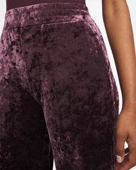 Chico's Online Night Bloom Crushed Velvet Wide-Leg Pants
