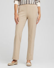 Chico's Sale Taupe Heather Juliet Straight Ankle Pants