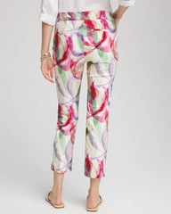Chico's Discount Ecru Brigitte™ Slub Slim Cropped Pants