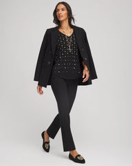 Chico's For Sale Black Lightweight Juliet Straight Ankle Pants