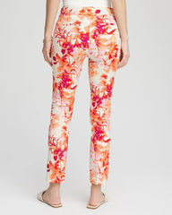 Chico's Sale Sunset Peach Brigitte™ Slub Ankle Pants