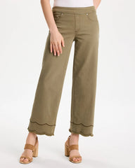 Chico's Discount Lichen Scallop Pull-On Wide-Leg Crop Jeans
