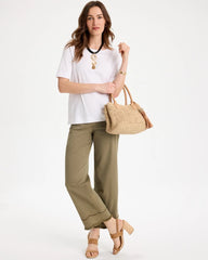 Chico's Discount Lichen Scallop Pull-On Wide-Leg Crop Jeans