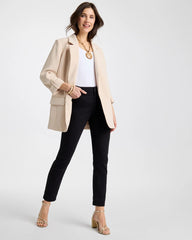 Chico's On Sale Black So Slimming Petite Girlfriend Ankle Jeans