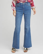 Chico's Discount Freya Indigo So Slimming® High Rise Flare Jeans