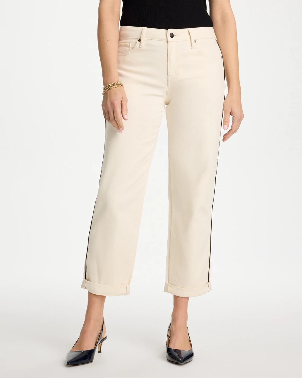 Chico's For Sale Sea Salt Relaxed Boyfriend Jean