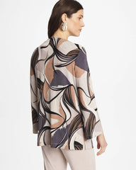 Chico's For Sale Soft Slate Travelers™ Waverly Bell Sleeve Tunic