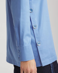 Chico's Outlet Tidal Blue No Iron™ Stretch Tunic