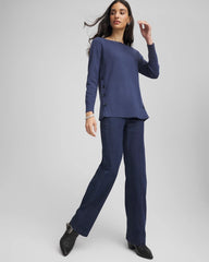 Chico's For Sale Indigo Sky Button Tunic Sweater