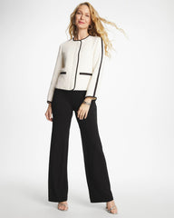 Chico's Online Black Matte Jersey Pants