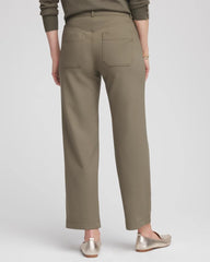 Chico's For Sale Nettle Leaf Petite Bi-Stretch Straight Ankle Pants